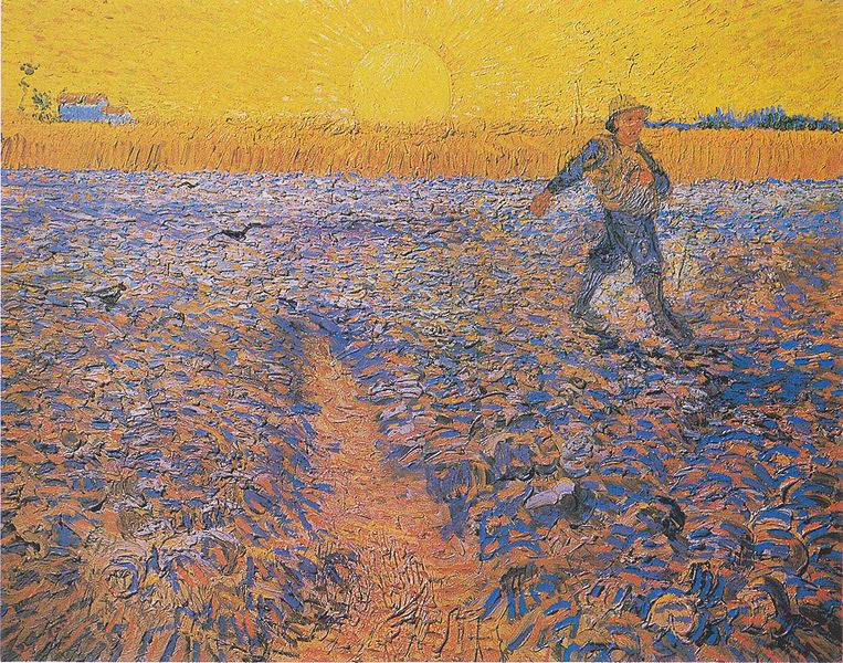 Berkas:Van Gogh - Sämann bei untergehender Sonne.jpeg